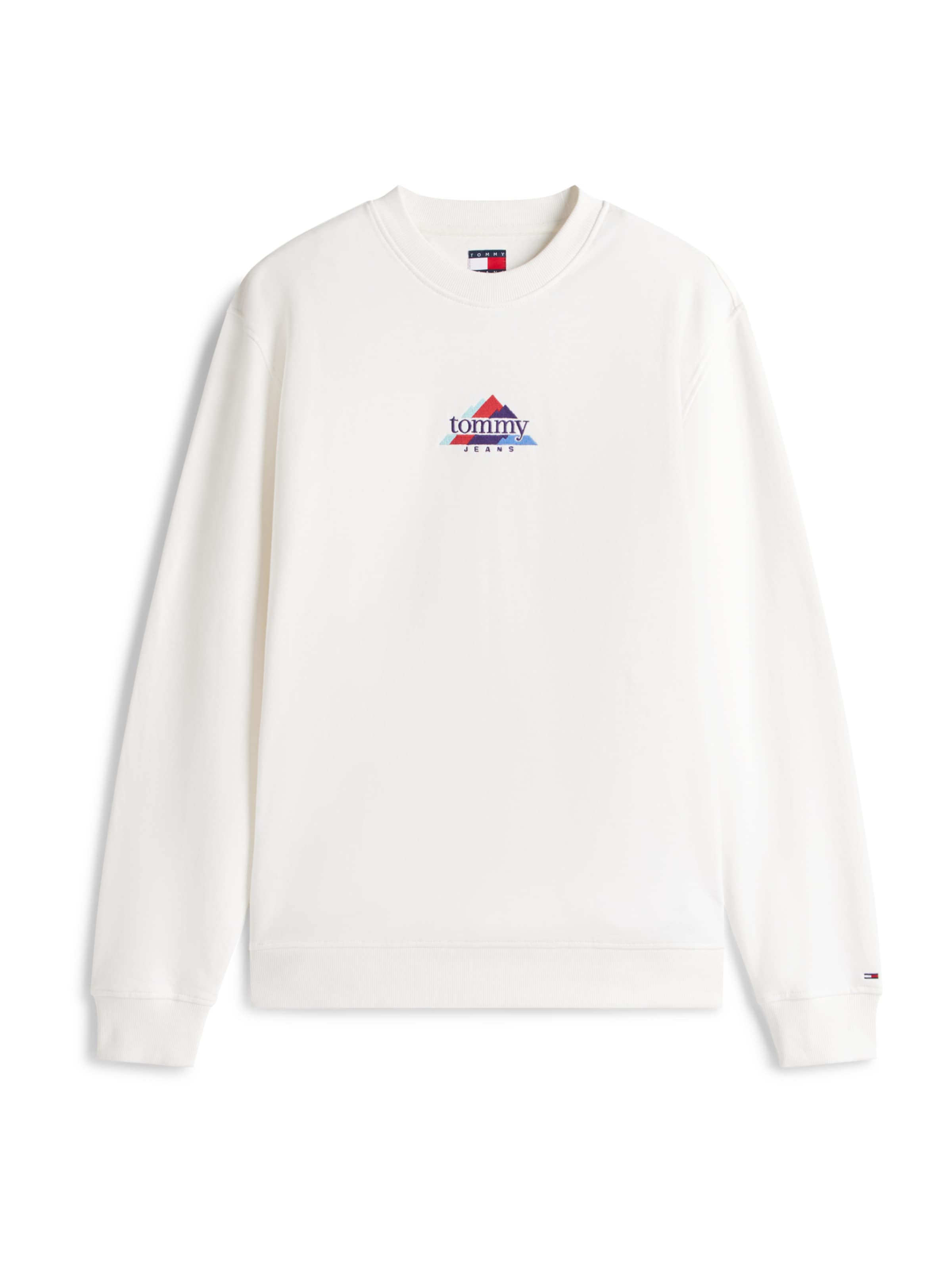 Felpa di Tommy Jeans in bianco: frontale