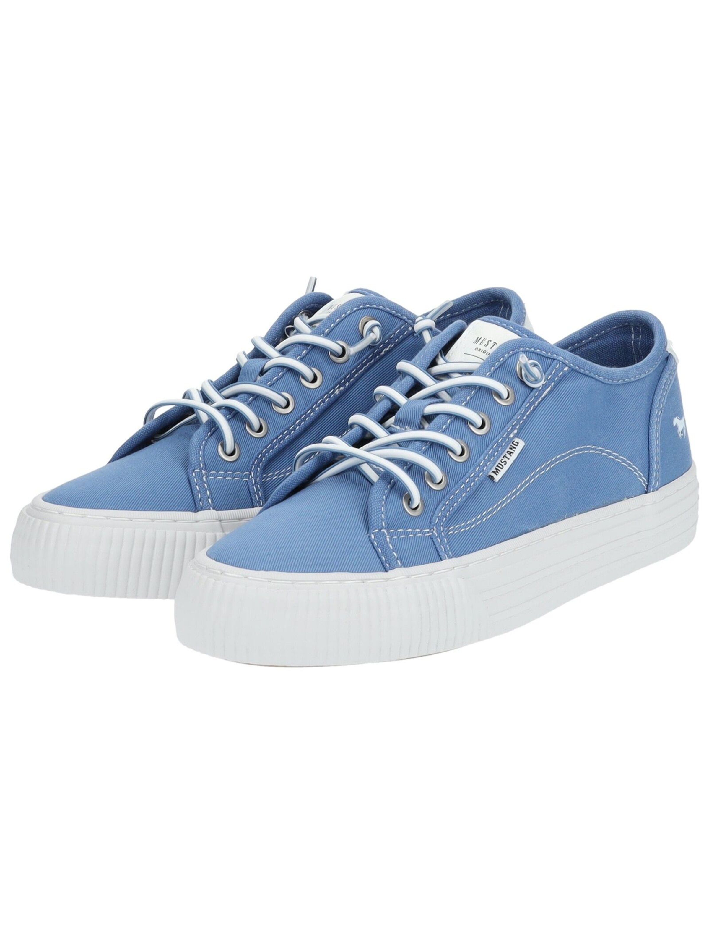 MUSTANG Platform trainers in Blue