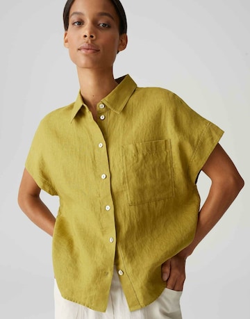 OPUS Bluse in Gelb: Vorderseite
