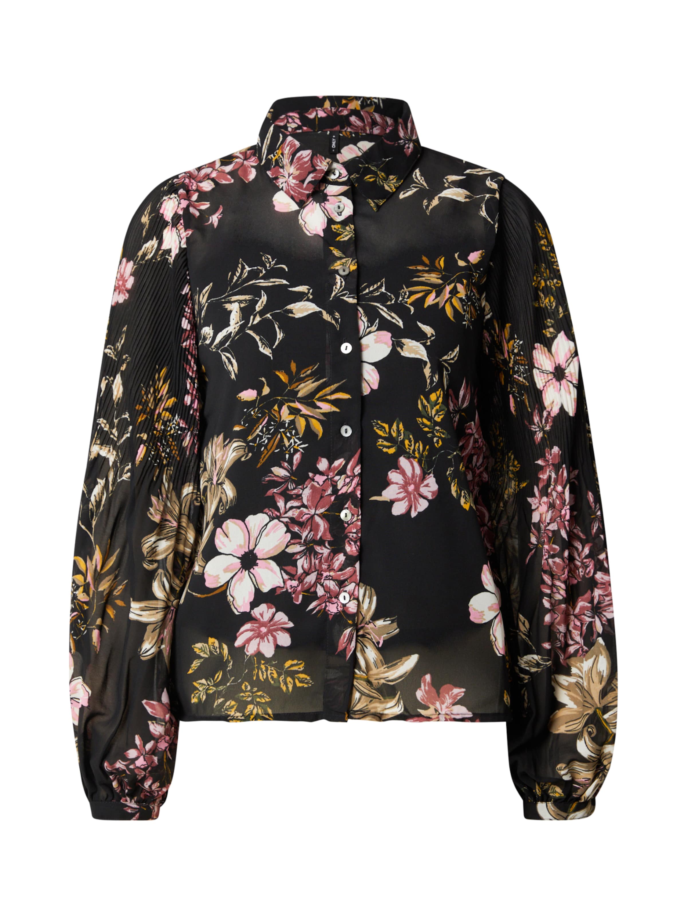 ONLY Blus &#x27;ONLSTAR LIFE&#x27; i svart: framsida