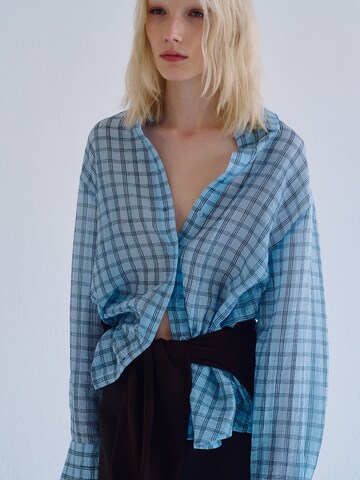Camicia da donna 'SELENA' di MANGO in blu