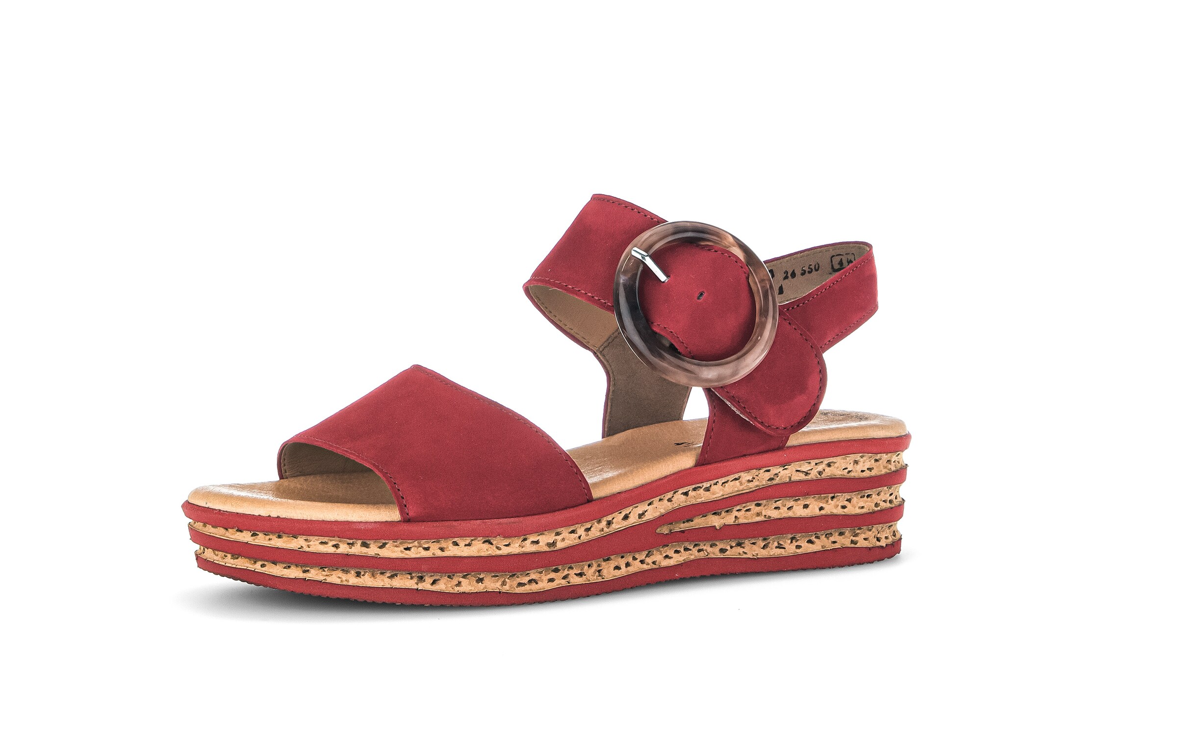 GABOR Sandal in Red: front