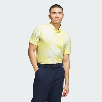 T-Shirt fonctionnel 'Ultimate365 Tour' ADIDAS PERFORMANCE en jaune : devant