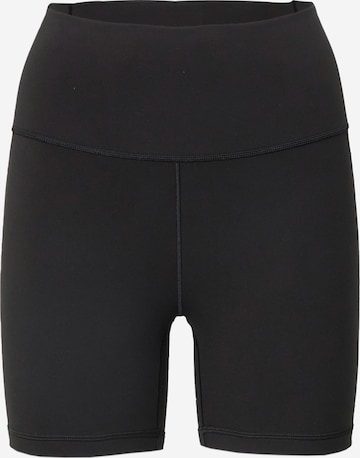 Skinny Pantaloni sport 'Studio' de la ADIDAS PERFORMANCE pe negru: față