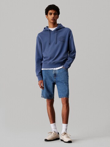 Calvin Klein Jeans Sweatshirt in Blau