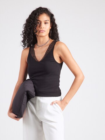 ONLY - Top 'ONLLUNNA' en negro: frente