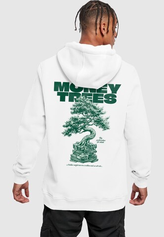 Mister Tee Μπλούζα φούτερ 'Money Trees' σε λευκό: μπροστά