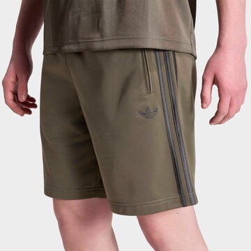 ADIDAS ORIGINALS Regular Pants 'Firebird' in Brown: front