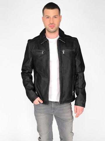 MUSTANG Between-Season Jacket in Black: front