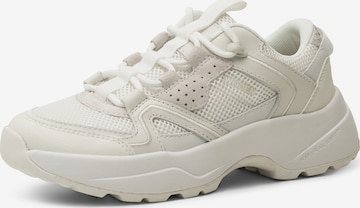 Baskets basses 'Sif Reflective' WODEN en blanc : devant