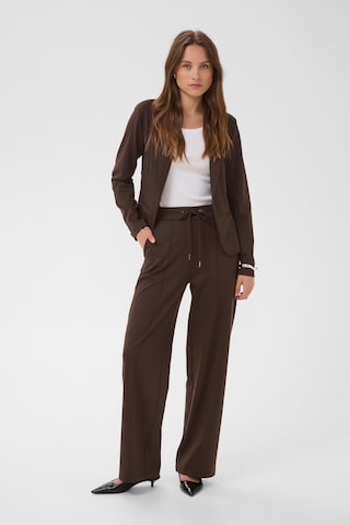 Kaffe Loosefit Hose 'Jenny' in Braun