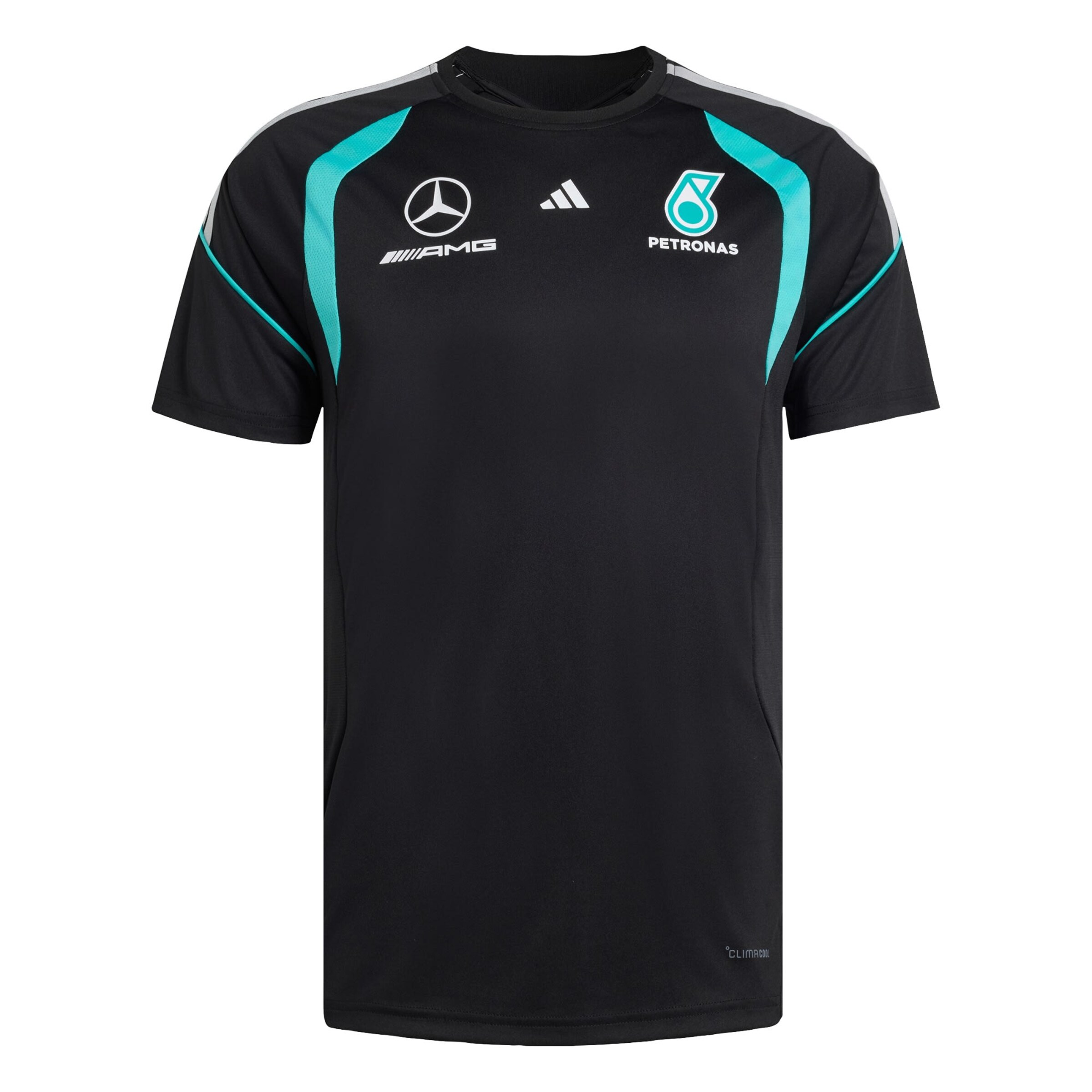 ADIDAS PERFORMANCE Performance shirt 'Mercedes - AMG Petronas Formula 1 Team Mechanics' in XS in Turquoise / Black / White, Item view