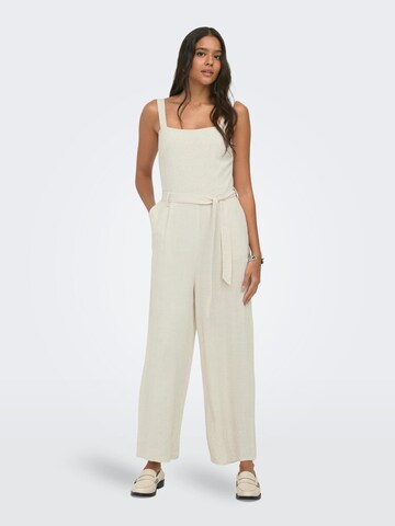 ONLY Jumpsuit 'Siesta' in Beige