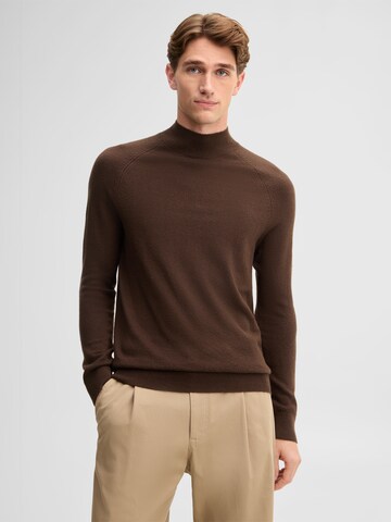 Pull-over STRELLSON en marron : devant