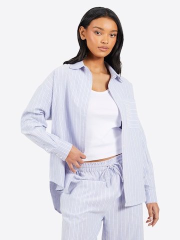 BRAVE SOUL Blouse in Blue: front