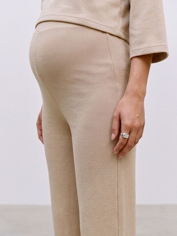 MAMALICIOUS Regular Pants in Beige