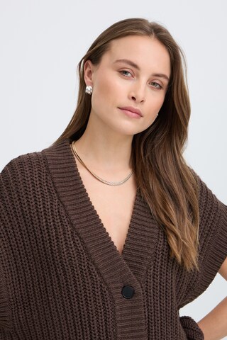 b.young Vest in Brown