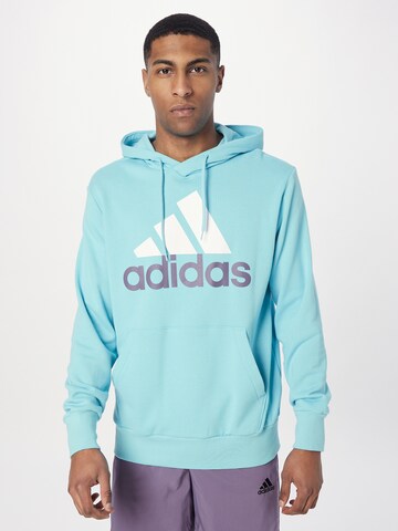 ADIDAS SPORTSWEAR - Camiseta deportiva 'Essentials' en azul: frente