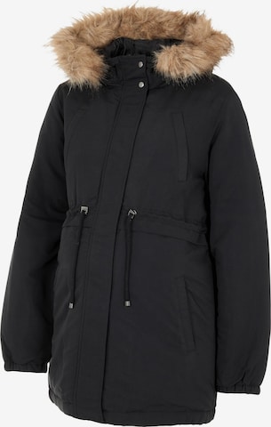 Parka d’hiver 'Jessa' MAMALICIOUS en bleu : devant