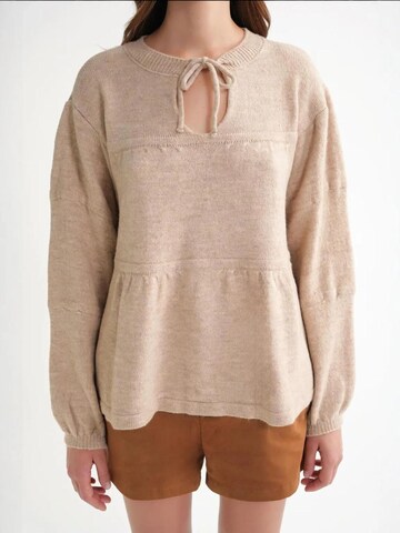 Pull-over 'Pullover' MixRay en beige