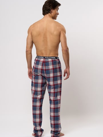U.S. POLO ASSN. Pyjamahousut 'Charly' värissä sininen