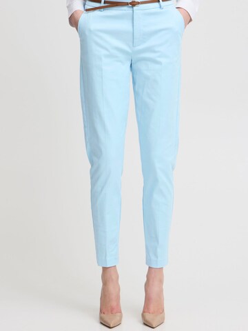 b.young Slim fit Chino trousers ' BYDays ' in Blue