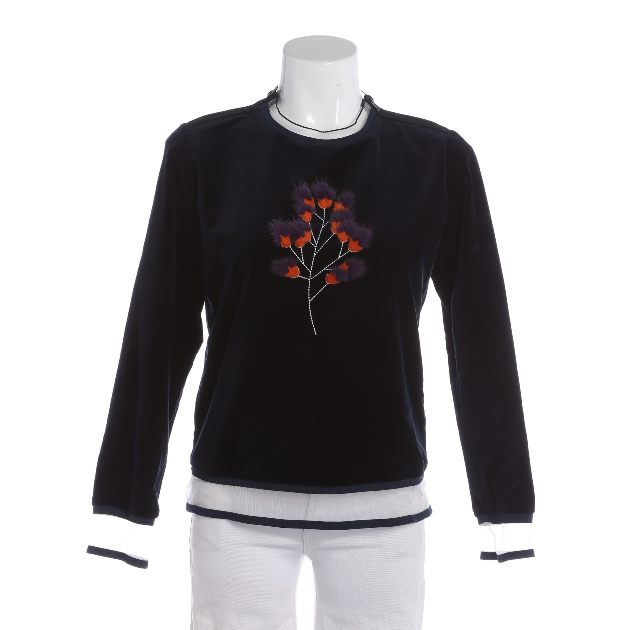 Fendi Sweater & Cardigan in S in Blue: front