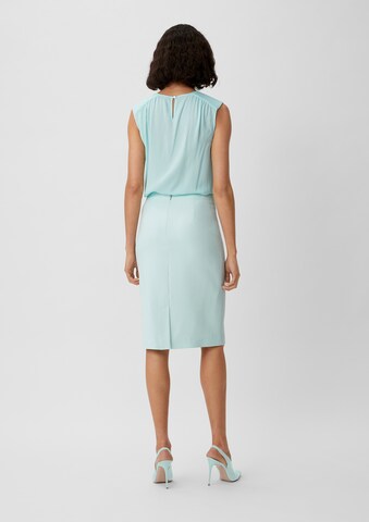 COMMA Skirt in Blue: back