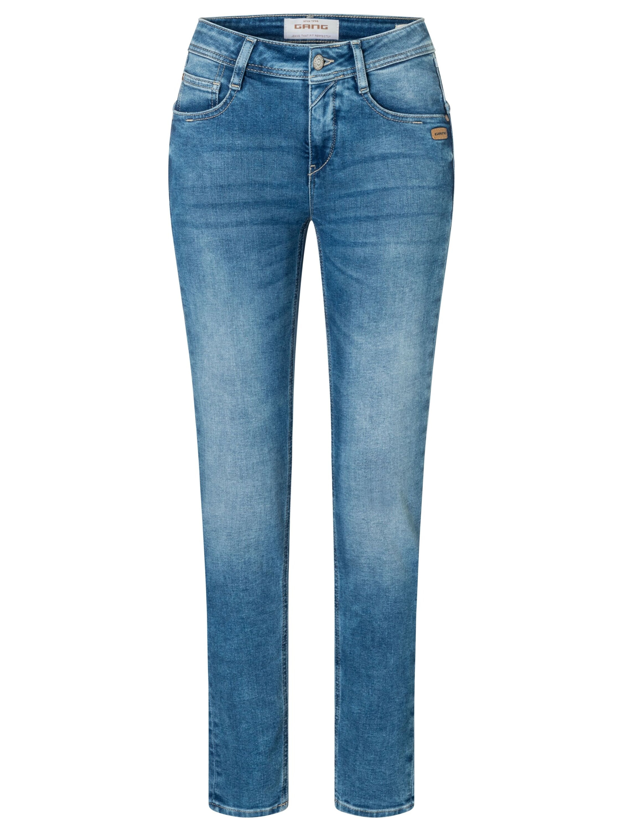 Gang Loosefit Jeans '94AMELIE' in Blauw: voorkant