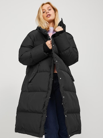JJXX Χειμερινό παλτό 'Carol' σε μαύρο: μπροστά