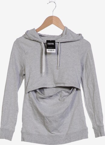 Zalando Sweatshirt & Zip-Up Hoodie in S in Grey: front