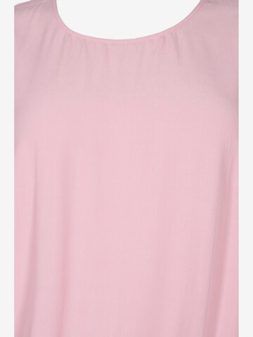 Zizzi - Blusa 'Blach' em rosa