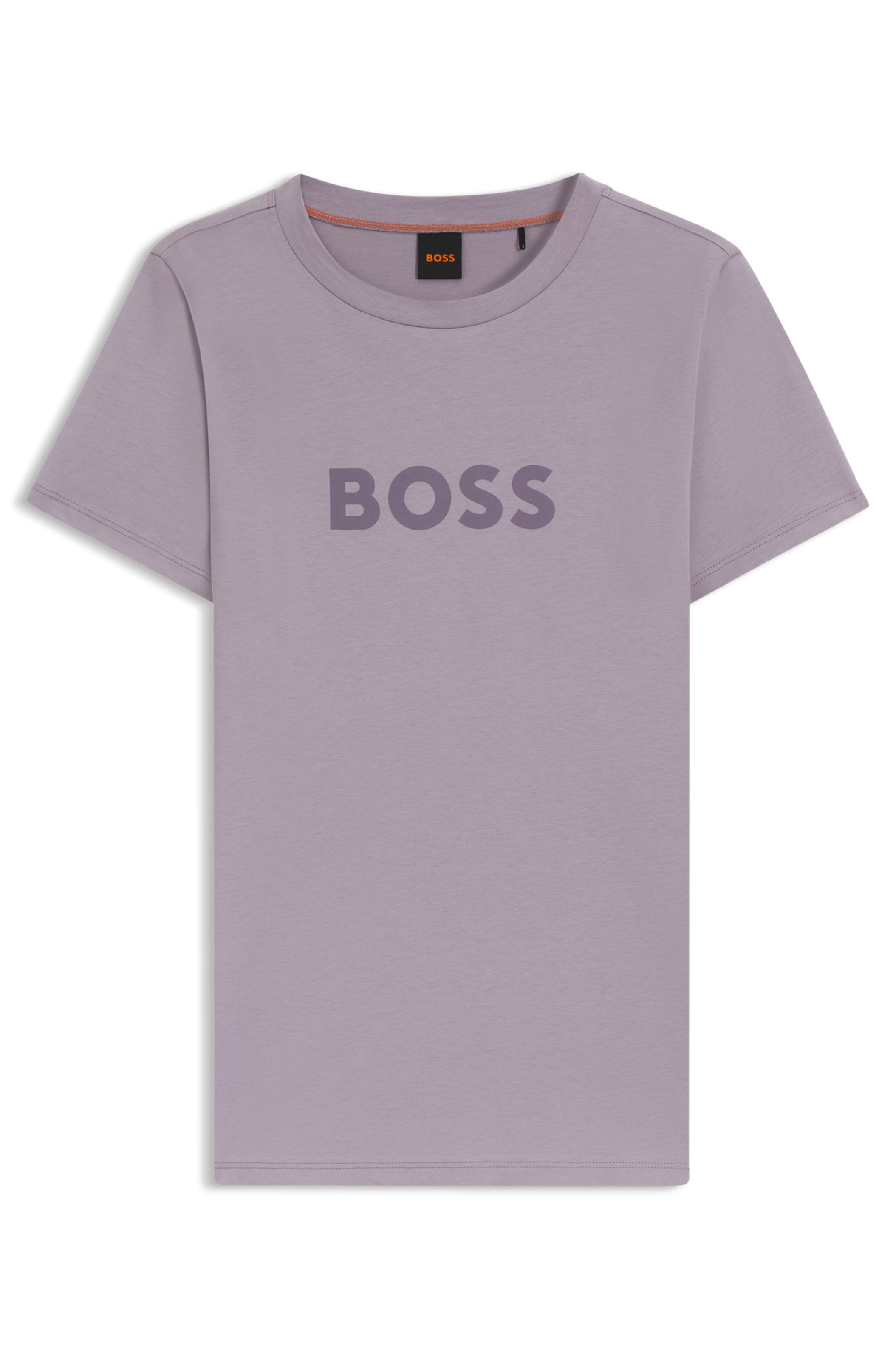 BOSS Shirt 'Elogo 5' in Purple: front