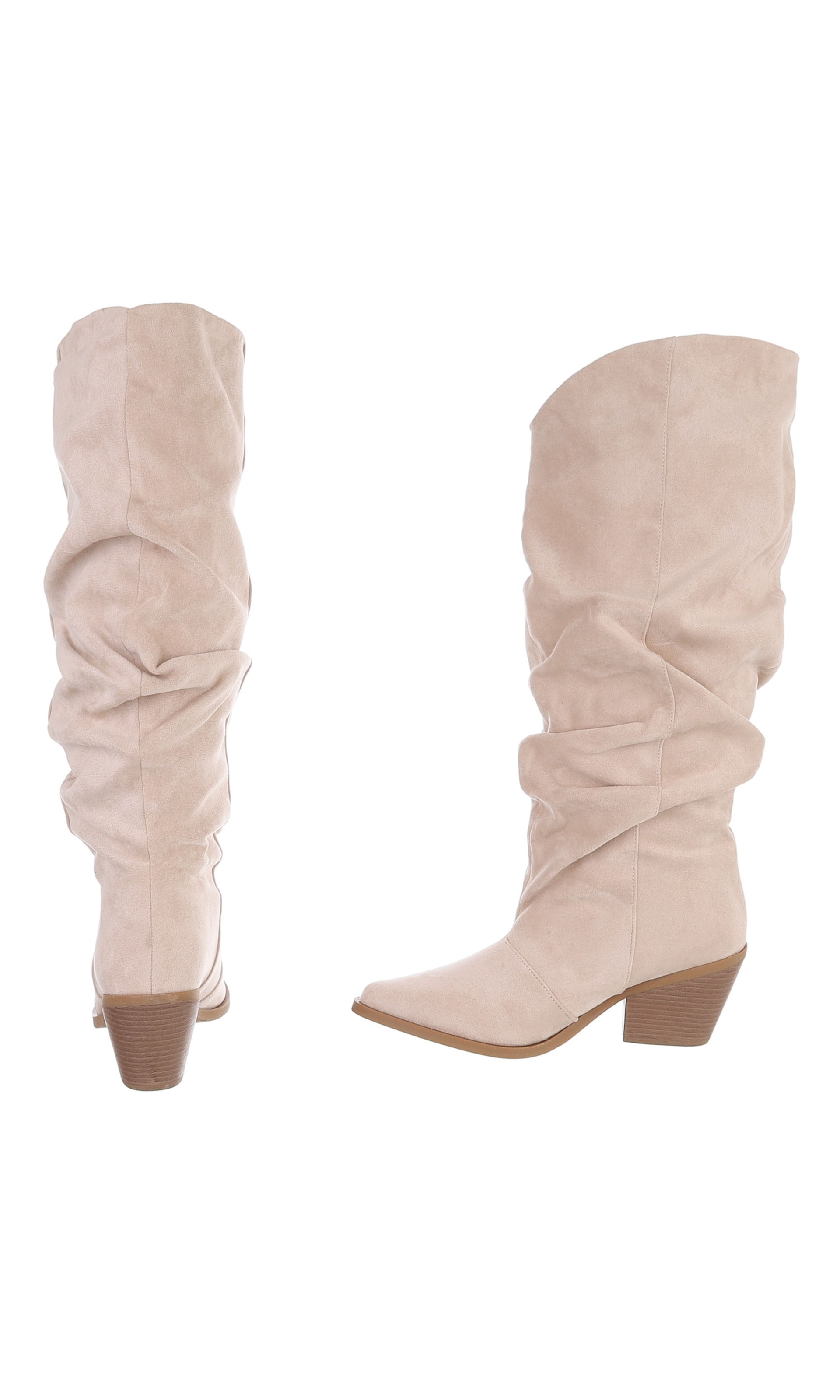Ital-Design Stiefel in Beige