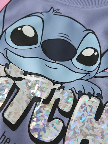 NAME IT Sweatshirt 'NKFFORDI STITCH' in Lila