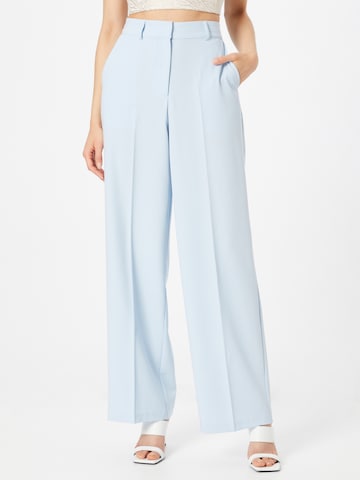 NA-KD Wide Leg Hose 'Olivia Levolais' in Blau: predná strana