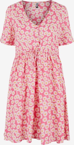 Robe 'NYA' PIECES en rose : devant