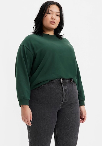 Levi's® Plus Sweatshirt in Green: front