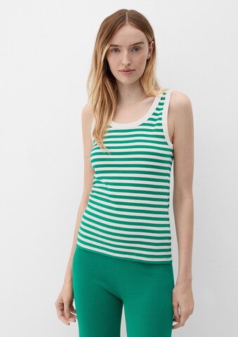 Tops en tricot s.Oliver en vert : devant