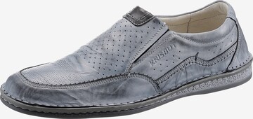 KRISBUT Classic Flats in Grey: front