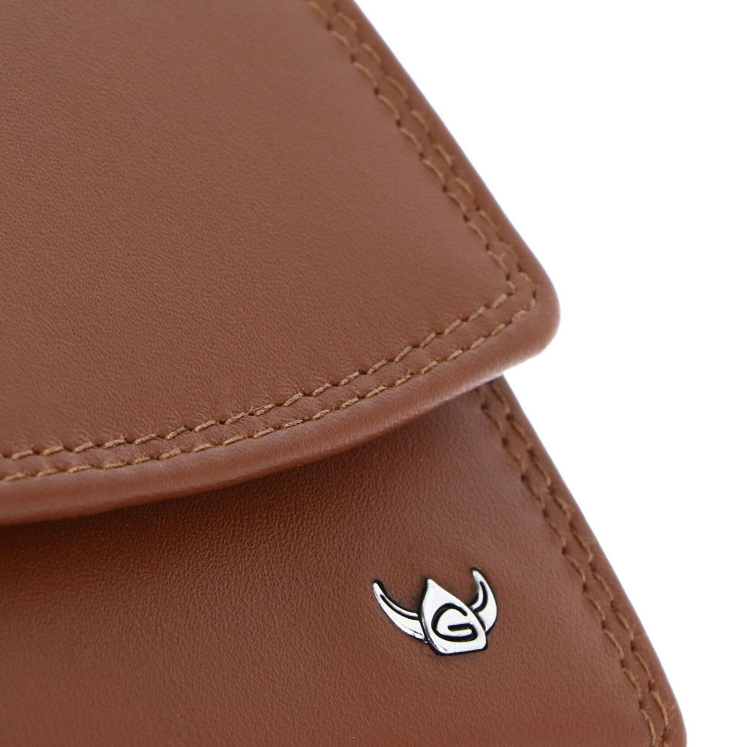 Porte-monnaies GOLDEN HEAD en marron