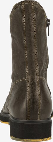 THINK! Lace-Up Ankle Boots in Brown