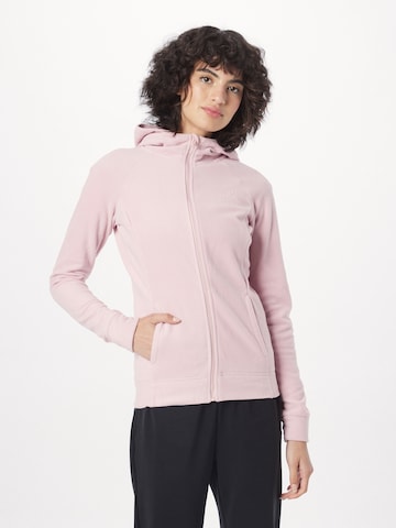 4F Athletic Fleece Jacket 'F050' in Pink: front