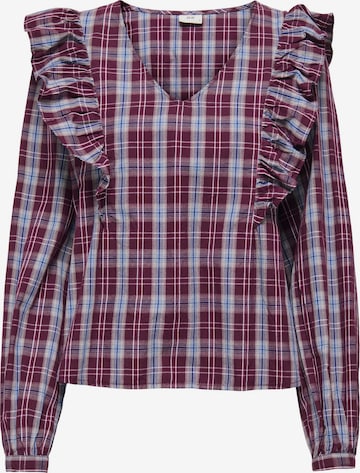 JDY Blouse 'JDYDolly' in Lila: voorkant