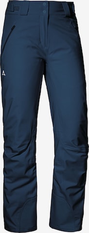 Pantalon outdoor 'Weissach' Schöffel en bleu : devant