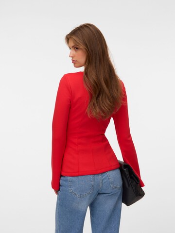 VERO MODA Shirt 'SMILLA' in Rood