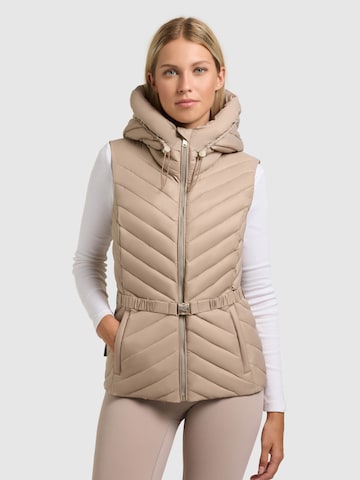 Gilet 'DEMIE' di khujo in beige