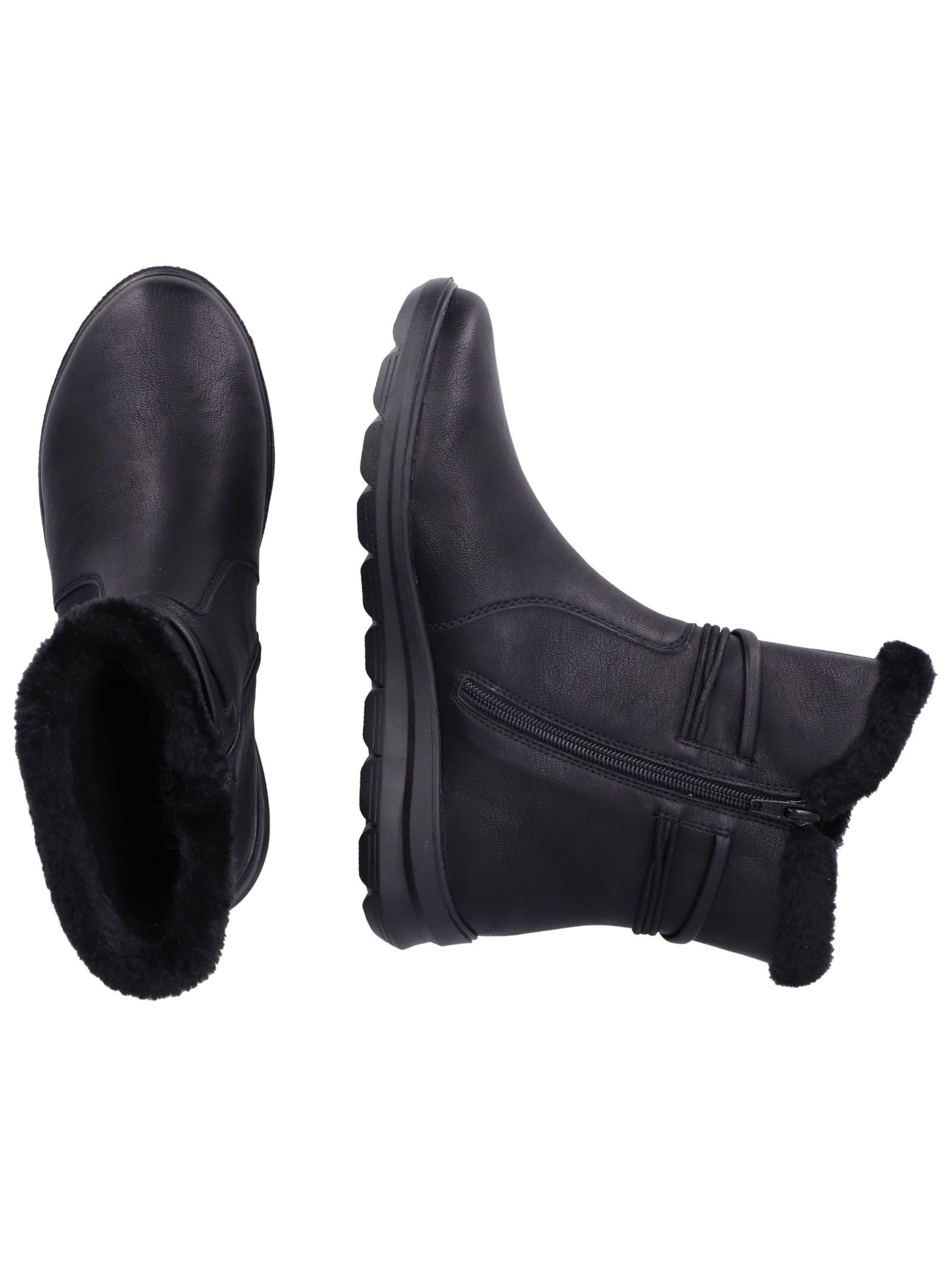 Rieker Enkellaarsjes in Zwart