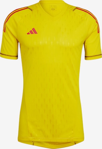 ADIDAS PERFORMANCE Performance Shirt 'Tiro' in Yellow: front