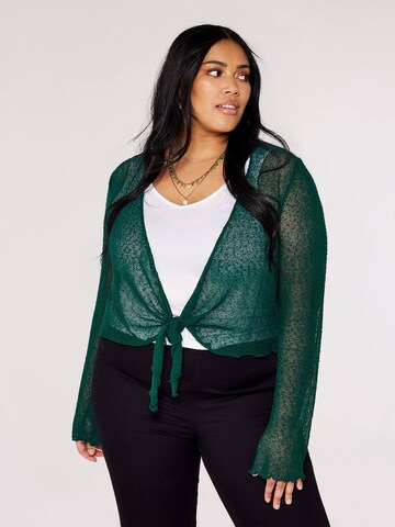 Cardigan Apricot en vert : devant